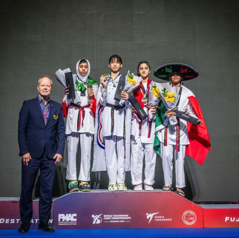 Cadetes brillan en el Mundial de Taekwondo  2025 pese a crisis Federativa.