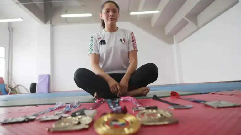 Ximena de la O orgullo de AKAMEX, Baluarte del Karate Mexiquense.