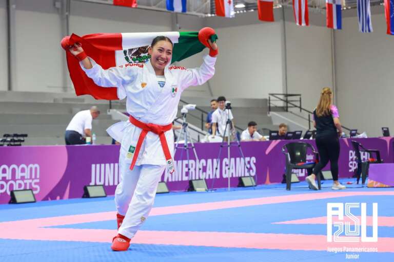 Oro histórico para México en karate en los Juegos Panamericanos Juveniles.