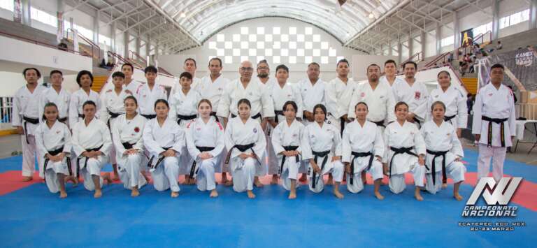 Ecatepec se alista para recibir el Campeonato Estatal de Karate (AKAMEX).