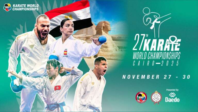 ¡Rumbo a Egipto! México Presenta a Cuatro Gladiadores en el 27º Campeonato Mundial Senior de Karate.