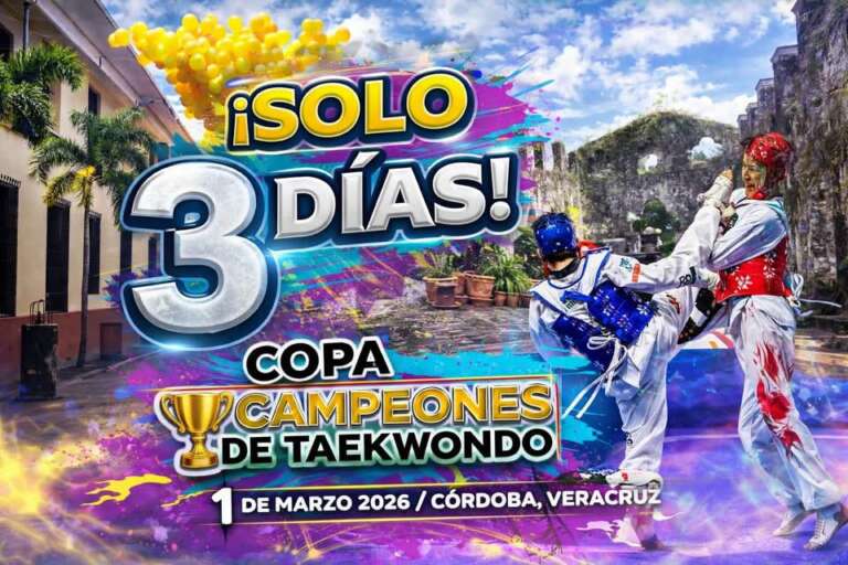 Córdoba a 3 días de disfrutar de la tradicional “Copa de Campeones» de Taekwondo.