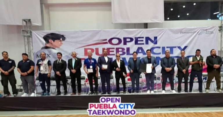 Puebla se Consolida como Epicentro del Taekwondo: Éxito Rotundo en el Open City.