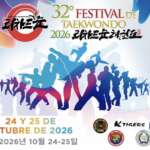 YA VIENE EL TORNEO DE MAYOR EN GUADALAJARA, JALISCO LA EDICIÓN 32 DEL FESTIVAL INTERNACIONAL DE TAEKWONDO.
